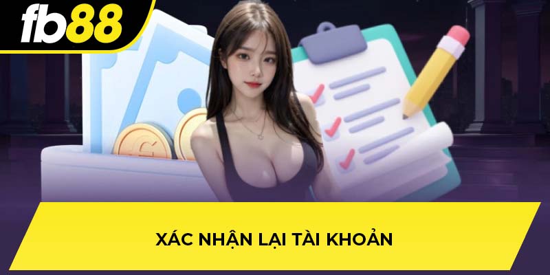 Xác nhận lại tài khoản